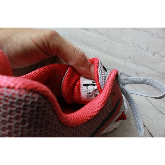 NIKE Air Zoom Winflo 3 Gray Nylon Lace Up Running Shoes Size 9 - Picture 8 of 9